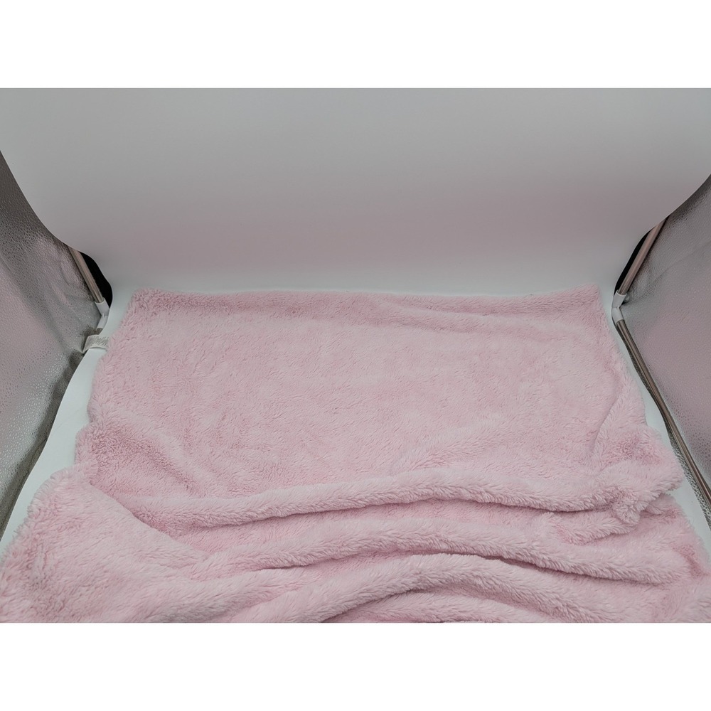 Quiltex Pink Cow Lovey Plush Blanket Mat Oversized Large 30 x 29 Stuffed Animal - Picture 7 of 9